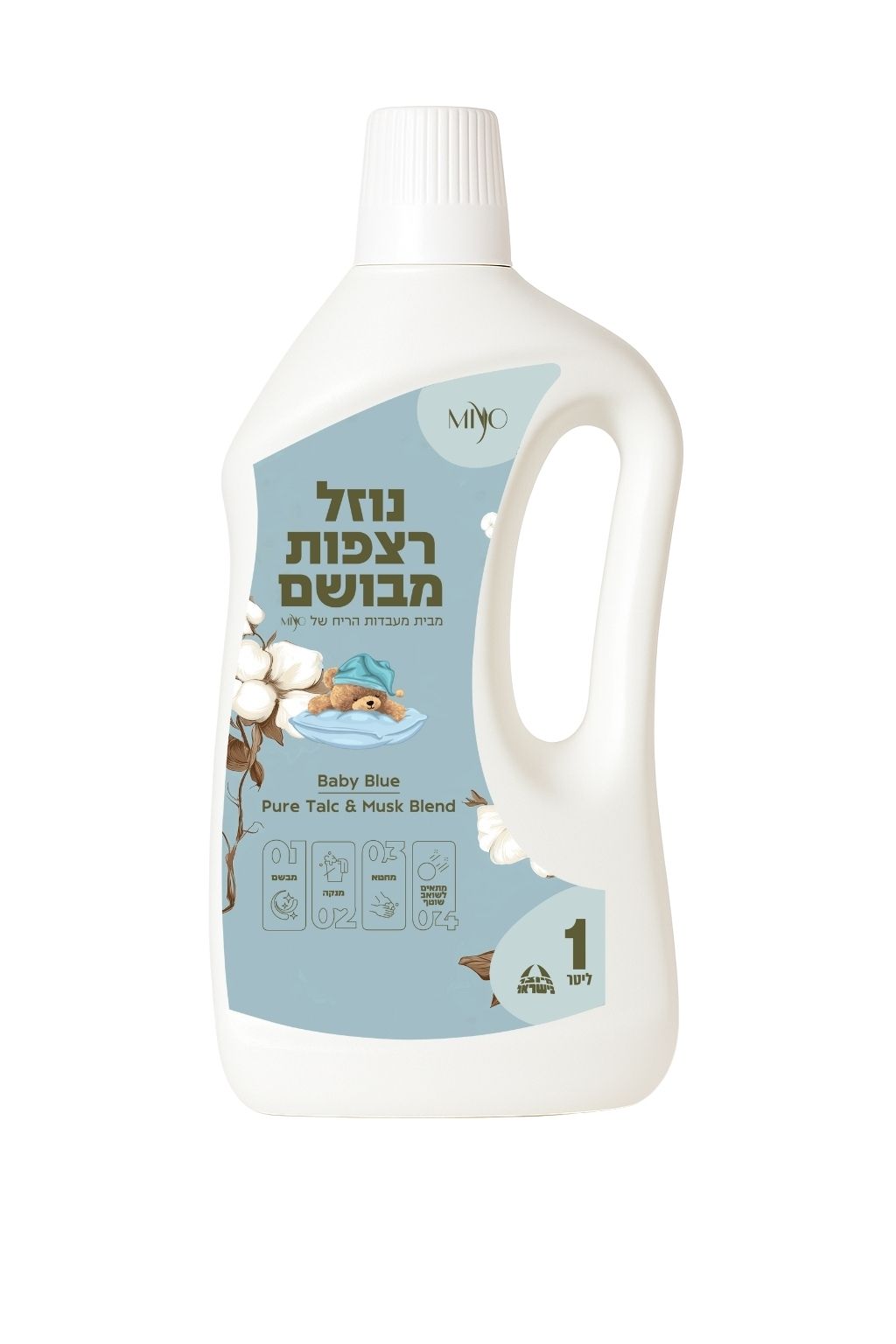 מארז 4 נוזלי רצפות - ללא קצף